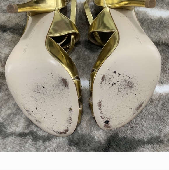 Bottega gold heels - Picture 5 of 6